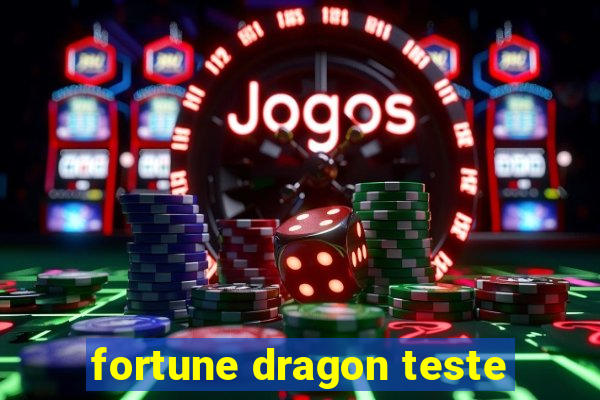 fortune dragon teste